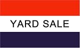 Yard Sale MESSAGE Flag - 3 foot by 5 foot Polyester (NEW)