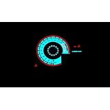2003-2006 Honda CBR 600 RR White Face Glow Gauges by Volar Motorsport