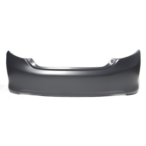 CarPartsDepot Rear Bumper Cover Primered Plastic New Replacement CAPA
