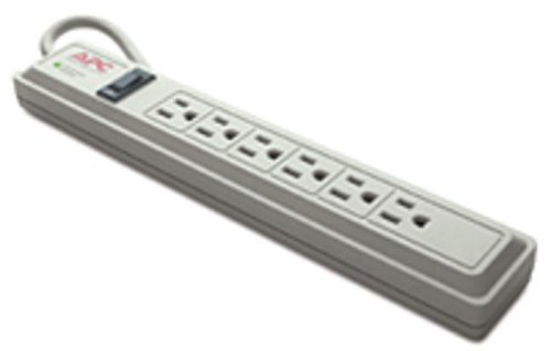 APC Surge Protector w/ 6 Power Outlets (P6R)