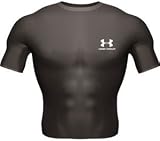 Under Armour 0039 Heat Gear Full T-Shirt - Black