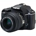 Pentax 12.4MP Digital SLR Camera with 18-55mm Lens - Black (K-x)