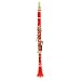 Musical Instruments : Rossetti Bb Alto Clarinet with 1 Year Warranty - Red Gloss