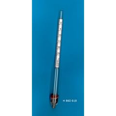 Lakepr�fer - Lakeprober - P�kelmesser - Salzlake - Salzwaage - P�keln - Ar�ometer Glas 18 cm . Deutsche Herstellung