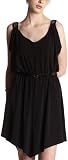 Trixxi Junior's Cold Shoulder Dress With Beaded Trim And Belt