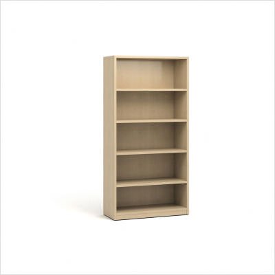 Steelcase TS5TLBK3672 Currency 72" H Bookcase Finish: Chocolate Walnut