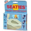 Apothecary Seaties, Sanitary Toilet Seat Covers in Carry-Along Wallet - 10 count