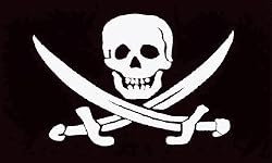 Pirate - Jack Rackham - Flag 3ft x 5ft Printed Polyester