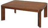 ダイケン GREEN&NATURE 家具調ECOコタツ ｢105×75ｃｍ｣ ブラウン DRT-105BR