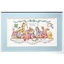 Dimensions Crafts Toy Shelf Birth Record Counted Cross Stitch Kit 16"X9" 3729, 1 Item(s)/Order