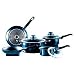 Ballarini Trend 8 Piece Cookware Set with Glass Lids