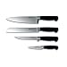 Salter Pro Sharp Knife Set (Paring, Boning, Bread, 20cm Chef)