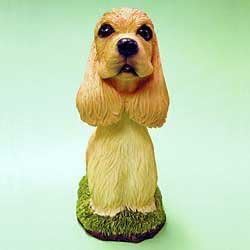 Mini Bobble Head Dog Cocker Spaniel by Swibco