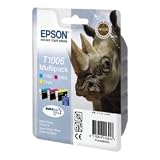 Epson T100 Retail Multipack Ink Cartridge - Cyan/Magenta/Yellow
