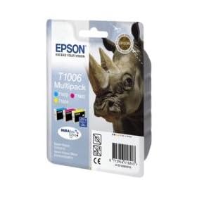 Epson T100 Retail Multipack Ink Cartridge - Cyan/Magenta/Yellow