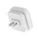 Asdomo 0.5W Plug in LED Night Light Lamp with Sensor, White, 6-Piece / Lot