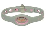 Teafco Fydo Action Water Resistant Small Dog Collar, Gray/Pink