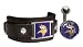 Minnesota Vikings Belly Ring/Leather Cuff Bracelet Package