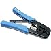RJ-11/RJ-45 Crimp/Cut/Strip To