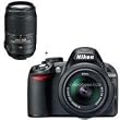 Nikon D3100 Digital SLR Camera with 18-55mm NIKKOR VR Lens, & Nikon 55 - 300mm f/4.5-5.6G ED AF-S DX VR II Zoom Lens, U.S.A. Warranty