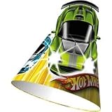 Hot Wheels Fast Action Cone Hats - 8 Count