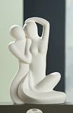 Produkt-Bild: Skulptur Paar GEBORGENHEIT klein Francis Sculpture Gilde