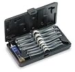 Westward 2PCR1 Integrated Die/Die Stock Set, Metric, 8pcs