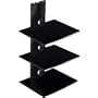 Cheetah Mounts AS3B 3 Component Shelf Wall Mount Bracket for LCD TVs