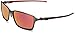 Oakley Men's Tincan Carbon OO6017-07 Iridium Rectangular Sunglasses
