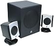 iConcepts 79033N 2.1 Speaker System with Subwoofer (Black)