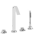 Clio 4 Hole Bath Shower Mixer