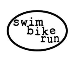 BaySix Swim Bike Run Decal