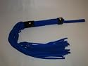 BLUE SUEDE LEATHER FLOGGER/WHIP