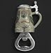 Magnetic Bottle Opener - Lederhosen & Stein Shape