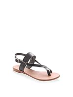 Gio & Mi Sandalias planas (Negro)