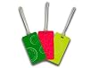 Lewis N Clark 7470PNK Belle Hop Plastic Neon Luggage Tag - Neon Pink