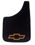 Chevy Gold Bowtie Easy Fit Mud Guard - Set of 2