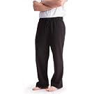 Mens Plain Light Weight Cotton Rich Jogging Bottoms/Jog Pants With Elasticated Waist (Open Cuff)