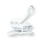 Buy Sterling Silver Piano Charm with 20 inch Sterling Silver Chain by A Great Jewelry Co.