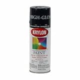 Krylon Interior/Exterior Spray Paint (12 oz.) - Glossy Black/OSHA