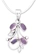 Moonstone necklace, 'Moon Goddess' 1" W 1" L