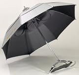 GustBuster Spectator Seat Umbrella (Silver)
