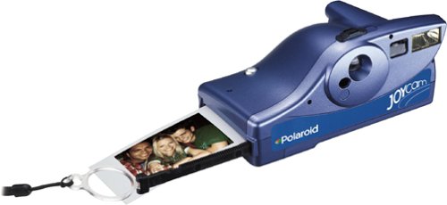 Polaroid Silver/Blue JoyCam Instant Camera