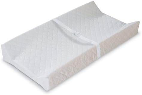 Bundle: Summer Infant Contoured Changing Pad & Summer Infant Ultra Plush Change Pad Cover, Sage & Safety 1st Heavenly Dreams White Crib Mattress