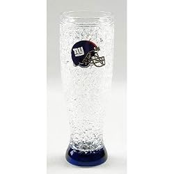 Duck House New York Giants NFL Crystal 16oz Pilsner