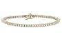 Diamond Bracelet - 14K gold tennis bracelet (2 ct)