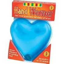 Heart shape reusable hand warmer
