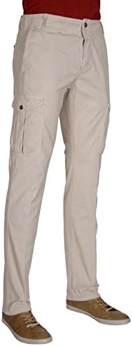 Closed Dillon Khaki Chinos Cargo Pants 38 Flat Front Straight Leg