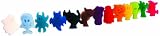 Produkt-Bild: Vacu vin 1886260 Glassmarker Creepy Creatures 12-er Set