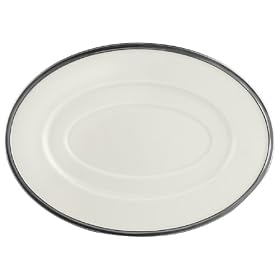Lenox Solitaire Platinum-Banded Fine China Sauceboat Stand